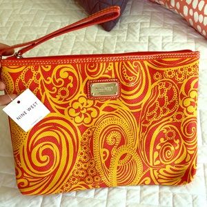 NWT Nine West tablet case/wristlet/clutch